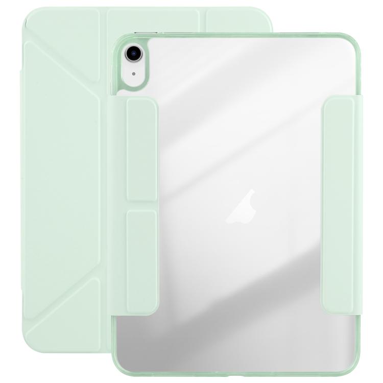 For iPad mini 2024 / mini 6 Magnetic Detachable Dual-Clasp Acrylic Deformation Leather Tablet Case(Baby Green)
For iPad mini 2024 / mini 6 Magnetic Detachable Dual-Clasp Acrylic Deformation Leather Tablet Case(Baby Green)