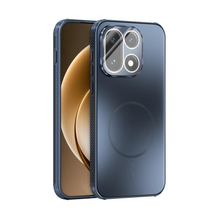 For OnePlus 15 ABEEL Heat Dissipation Frosted MagSafe Phone Case with Lens Film(Dark Blue)
For OnePlus 15 ABEEL Heat Dissipation Frosted MagSafe Phone Case with Lens Film(Dark Blue)