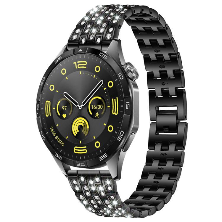 18mm xDfind Five Beads Full Diamond Metal Watch Band(Black)
18mm xDfind Five Beads Full Diamond Metal Watch Band(Black)
