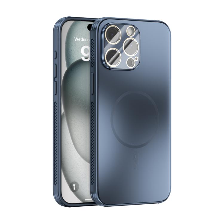 For iPhone 13 Pro Max ABEEL Heat Dissipation Frosted MagSafe Phone Case with Lens Film(Dark Blue)
For iPhone 13 Pro Max ABEEL Heat Dissipation Frosted MagSafe Phone Case with Lens Film(Dark Blue)