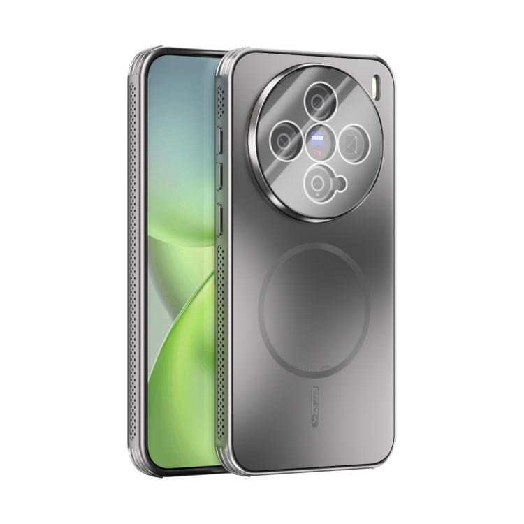For vivo X200 Pro mini ABEEL Heat Dissipation Frosted MagSafe Phone Case with Lens Film(Silver)
For vivo X200 Pro mini ABEEL Heat Dissipation Frosted MagSafe Phone Case with Lens Film(Silver)