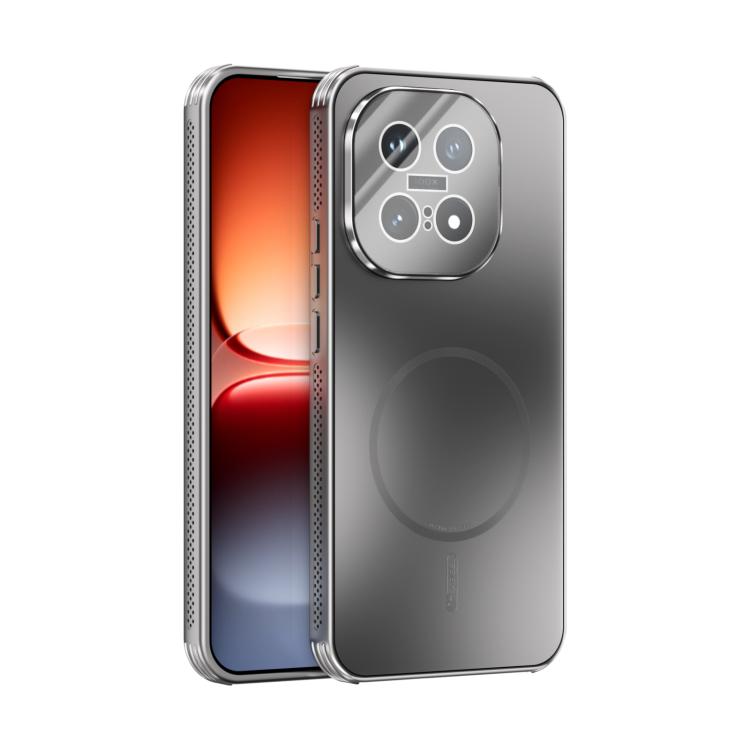 For vivo iQOO 15 ABEEL Heat Dissipation Frosted MagSafe Phone Case with Lens Film(Silver)
For vivo iQOO 15 ABEEL Heat Dissipation Frosted MagSafe Phone Case with Lens Film(Silver)