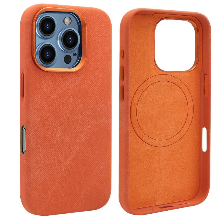 For iPhone 16 Pro Max VIETAO Retro Denim Texture PU Leather MagSafe Phone Case(Orange)
For iPhone 16 Pro Max VIETAO Retro Denim Texture PU Leather MagSafe Phone Case(Orange)
