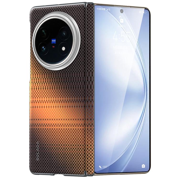 For vivo X Fold5 SULADA Kevlar Woven Texture Magnetic Leather Phone Case(Orange)
For vivo X Fold5 SULADA Kevlar Woven Texture Magnetic Leather Phone Case(Orange)