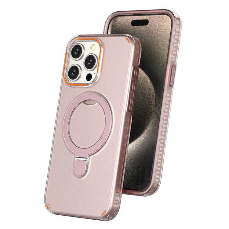 For iPhone 15 Pro Max Colorful 2 in 1 MagSafe Ring Holder Phone Case(Pink)
For iPhone 15 Pro Max Colorful 2 in 1 MagSafe Ring Holder Phone Case(Pink)