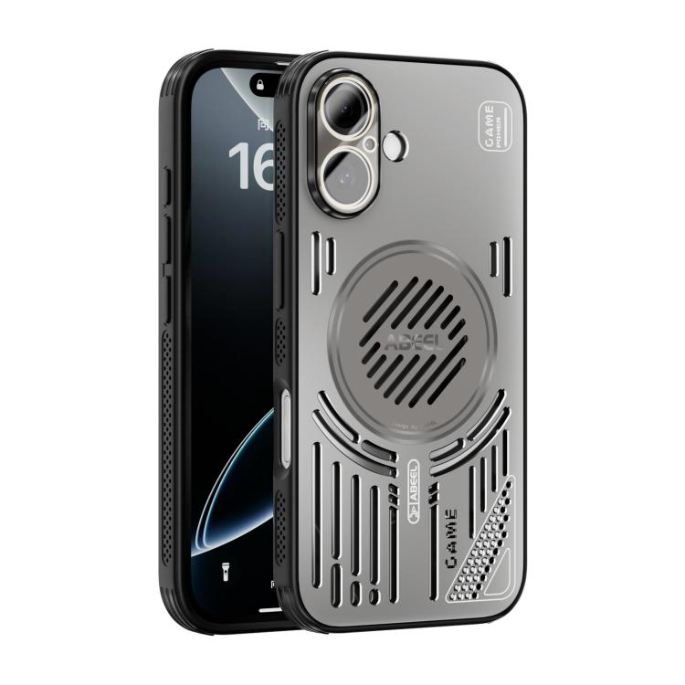 For iPhone 16 ABEEL Ice Fox Series Magsafe Heat Sink Cooling Phone Case(Titanium Gray)
For iPhone 16 ABEEL Ice Fox Series Magsafe Heat Sink Cooling Phone Case(Titanium Gray)