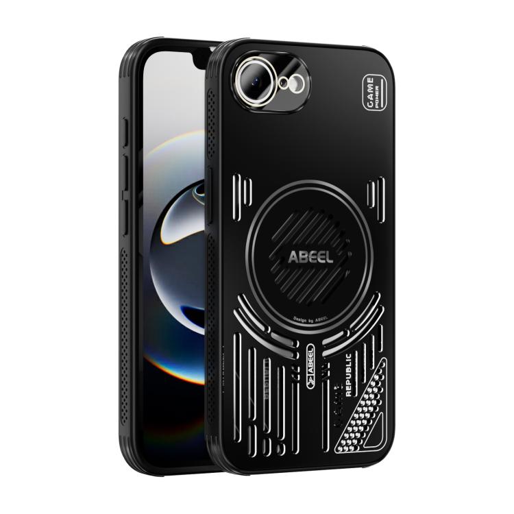 For iPhone 16e ABEEL Ice Fox Series Magsafe Heat Sink Cooling Phone Case(Black)
For iPhone 16e ABEEL Ice Fox Series Magsafe Heat Sink Cooling Phone Case(Black)