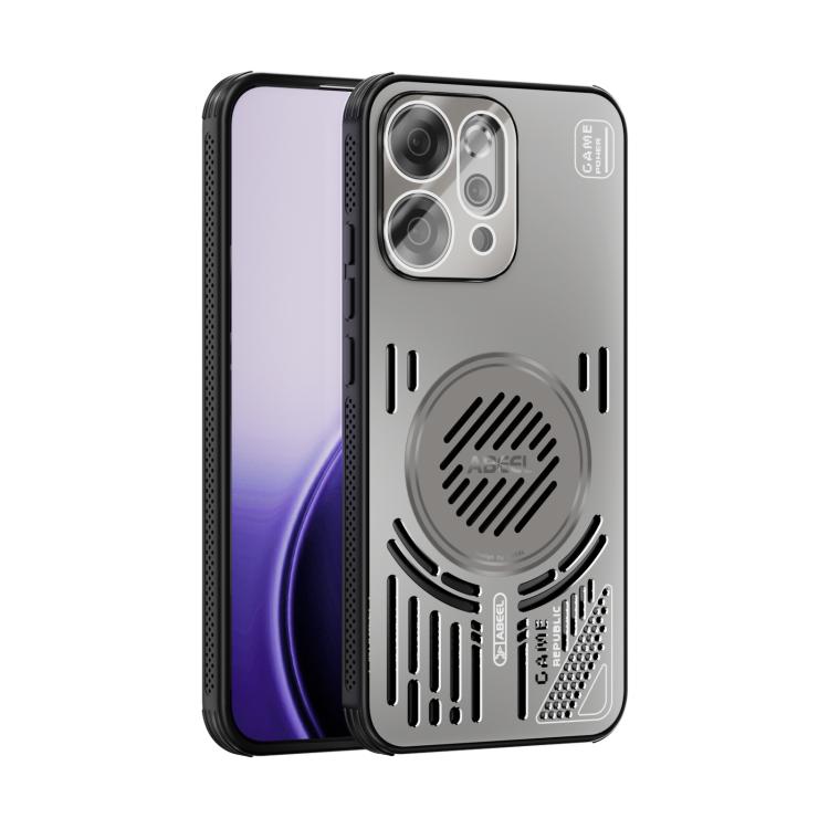 For OPPO Reno 14 Global ABEEL Ice Fox Series Magsafe Heat Sink Cooling Phone Case(Titanium Gray)
For OPPO Reno 14 Global ABEEL Ice Fox Series Magsafe Heat Sink Cooling Phone Case(Titanium Gray)