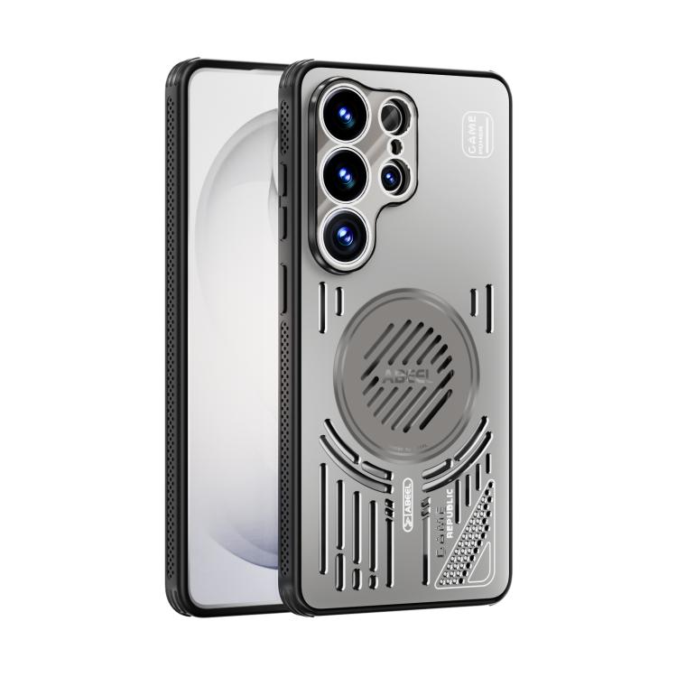 For Samsung Galaxy S26 Ultra 5G ABEEL Ice Fox Series Magsafe Heat Sink Cooling Phone Case(Titanium Gray)
For Samsung Galaxy S26 Ultra 5G ABEEL Ice Fox Series Magsafe Heat Sink Cooling Phone Case(Titanium Gray)