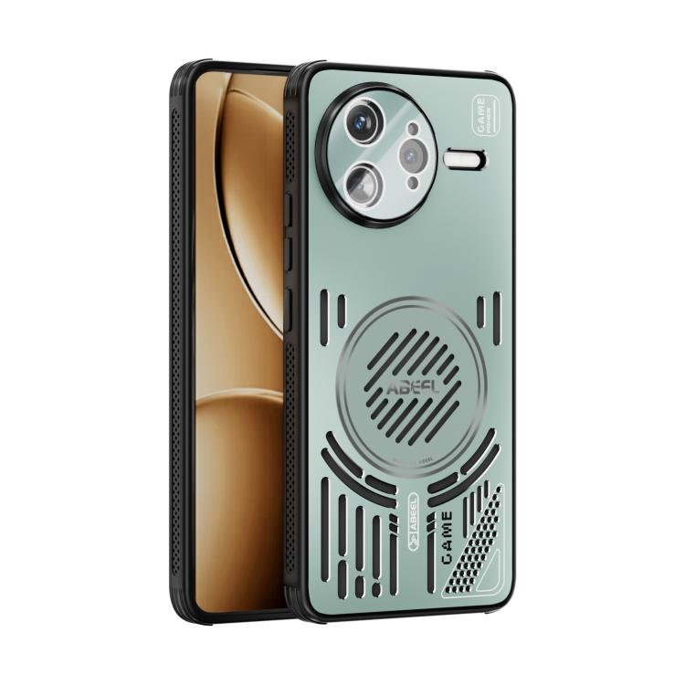 For Redmi K80 Pro ABEEL Ice Fox Series Magsafe Heat Sink Cooling Phone Case(Light Green)
For Redmi K80 Pro ABEEL Ice Fox Series Magsafe Heat Sink Cooling Phone Case(Light Green)