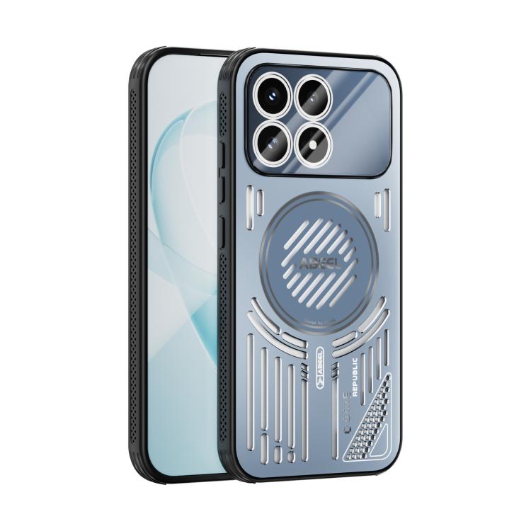 For Redmi K90/Poco F8 Pro ABEEL Ice Fox Series Magsafe Heat Sink Cooling Phone Case(Blue)
For Redmi K90/Poco F8 Pro ABEEL Ice Fox Series Magsafe Heat Sink Cooling Phone Case(Blue)