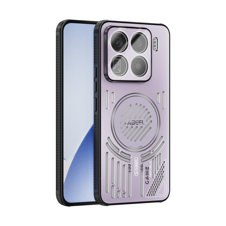 For Xiaomi 15 Pro ABEEL Ice Fox Series Magsafe Heat Sink Cooling Phone Case(Pink Purple)
For Xiaomi 15 Pro ABEEL Ice Fox Series Magsafe Heat Sink Cooling Phone Case(Pink Purple)
