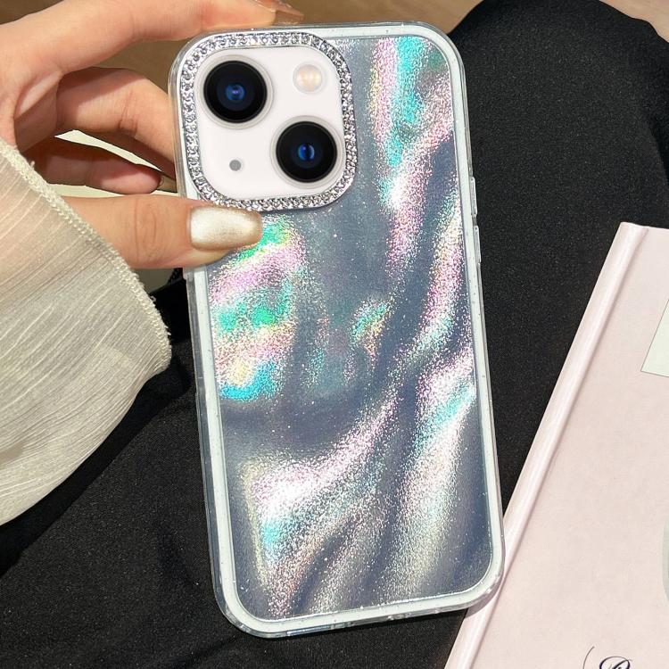 For iPhone 13 3 in 1 Diamond Lens Frame Quicksand Pattern Phone Case(Silver)
For iPhone 13 3 in 1 Diamond Lens Frame Quicksand Pattern Phone Case(Silver)