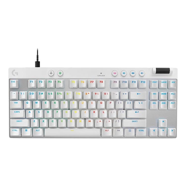 Logitech G PRO X TKL RAPID Magnetic Switches Wireless Gaming Keyboard(White)
Logitech G PRO X TKL RAPID Magnetic Switches Wireless Gaming Keyboard(White)