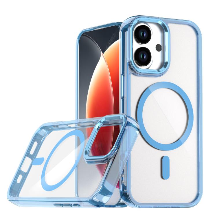 For iPhone 17 MagSafe Magnetic Clear Phone Case(Blue)
For iPhone 17 MagSafe Magnetic Clear Phone Case(Blue)