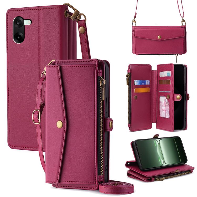 For OnePlus Ace 5 Racing / Nord CE5 Zipper Wallet Side Buckle Crossbody Lanyard Leather Phone Case(Red)
For OnePlus Ace 5 Racing / Nord CE5 Zipper Wallet Side Buckle Crossbody Lanyard Leather Phone Case(Red)