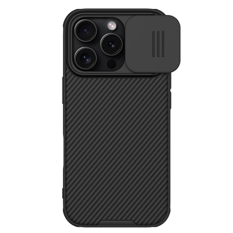 For iPhone 16 Pro NILLKIN CamShield Pro PC Phone Case(Black)
For iPhone 16 Pro NILLKIN CamShield Pro PC Phone Case(Black)