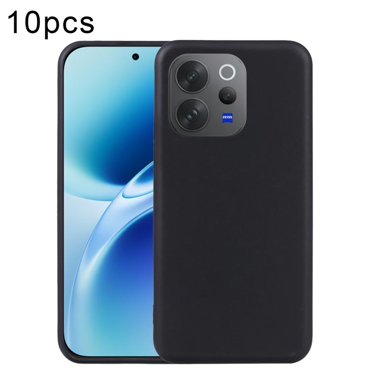 For vivo V70 Elite 5G 10pcs TPU Phone Case(Black)
For vivo V70 Elite 5G 10pcs TPU Phone Case(Black)