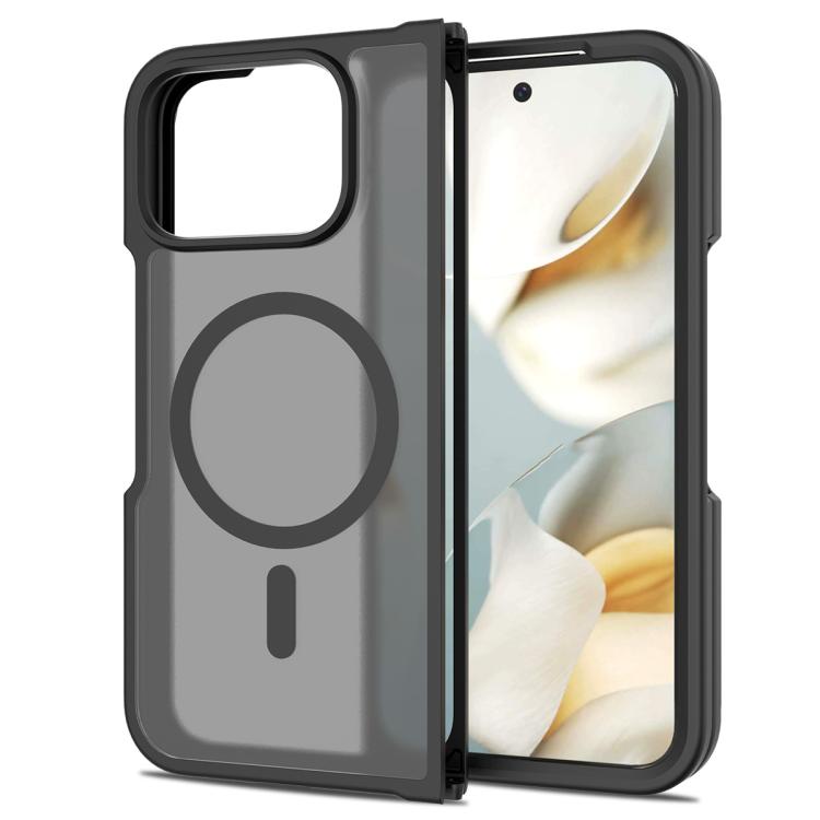 For Google Pixel 10 Pro Fold Skin Feel TPU Hybrid PC MagSafe Phone Case(Black) 
For Google Pixel 10 Pro Fold Skin Feel TPU Hybrid PC MagSafe Phone Case(Black)