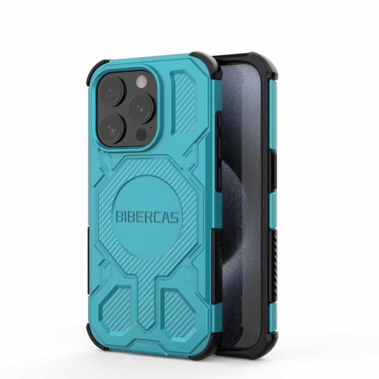 For iPhone 15 Pro BIBERCAS Real Color Series MagSafe Shockproof Phone Case(Green)
For iPhone 15 Pro BIBERCAS Real Color Series MagSafe Shockproof Phone Case(Green)