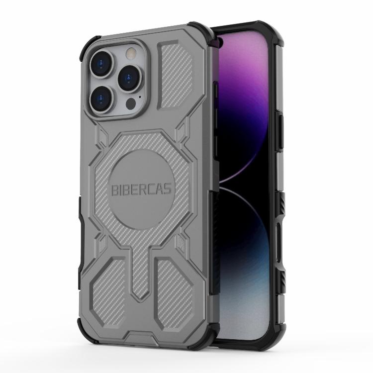 For iPhone 16 Pro Max BIBERCAS Real Color Series MagSafe Shockproof Phone Case(Gray)
For iPhone 16 Pro Max BIBERCAS Real Color Series MagSafe Shockproof Phone Case(Gray)