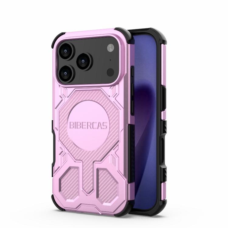 For iPhone 17 Pro BIBERCAS Real Color Series MagSafe Shockproof Phone Case(Pink)
For iPhone 17 Pro BIBERCAS Real Color Series MagSafe Shockproof Phone Case(Pink)
