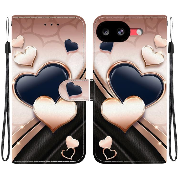 For Google Pixel 10a Crystal Texture Colored Drawing Leather Phone Case(Love Heart)
For Google Pixel 10a Crystal Texture Colored Drawing Leather Phone Case(Love Heart)