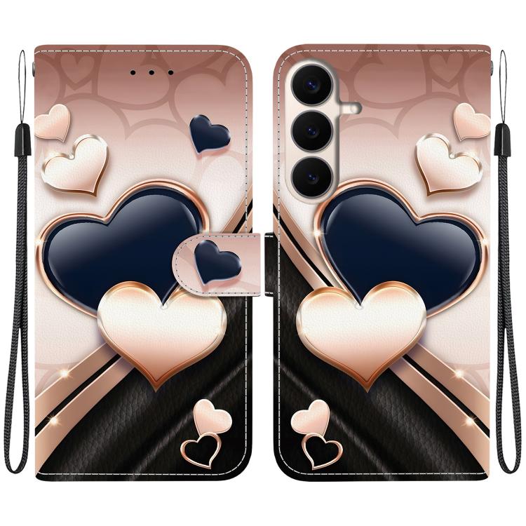 For Galaxy S26 FE 5G Crystal Texture Colored Drawing Leather Phone Case(Love Heart)
For Galaxy S26 FE 5G Crystal Texture Colored Drawing Leather Phone Case(Love Heart)