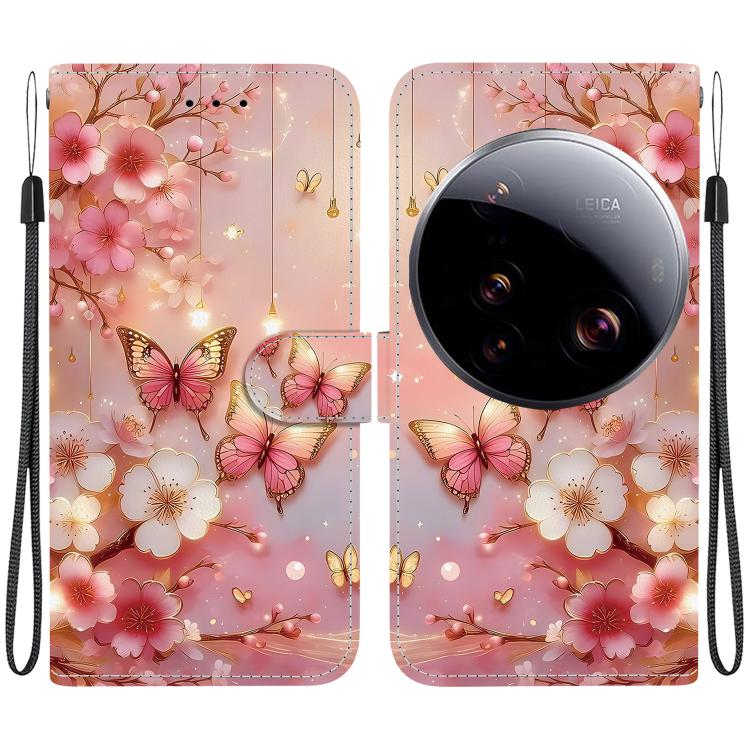 For Xiaomi 15 Ultra Crystal Texture Colored Drawing Leather Phone Case(Lantern Butterflies)
For Xiaomi 15 Ultra Crystal Texture Colored Drawing Leather Phone Case(Lantern Butterflies)