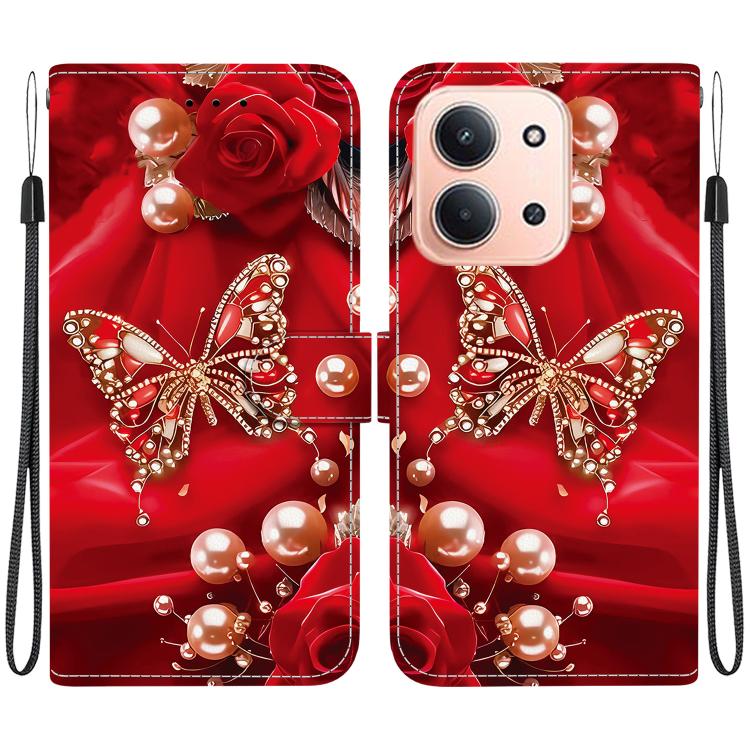 For Redmi 15C 5G / 4G EU 173mm / Poco C85 5G Crystal Texture Colored Drawing Leather Phone Case(Pearl Butterfly Rose)
For Redmi 15C 5G / 4G EU 173mm / Poco C85 5G Crystal Texture Colored Drawing Leather Phone Case(Pearl Butterfly Rose)