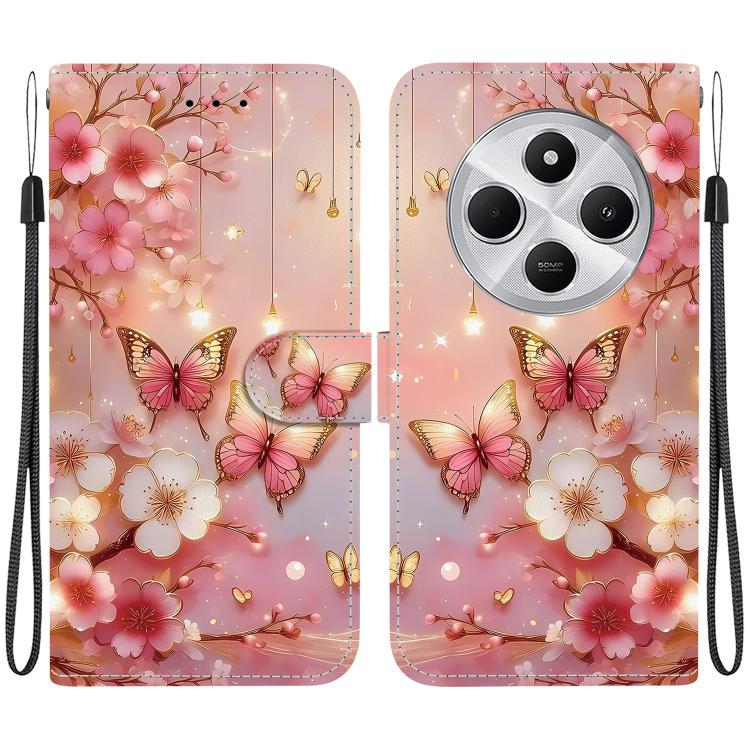 For Redmi 14C 4G / A4 5G / A3 Pro Crystal Texture Colored Drawing Leather Phone Case(Lantern Butterflies)
For Redmi 14C 4G / A4 5G / A3 Pro Crystal Texture Colored Drawing Leather Phone Case(Lantern Butterflies)