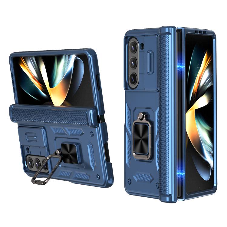 For Galaxy Z Fold5 5G Kalebol Sliding Window Hinge Phone Case with Ring Stand(Blue)
For Galaxy Z Fold5 5G Kalebol Sliding Window Hinge Phone Case with Ring Stand(Blue)
