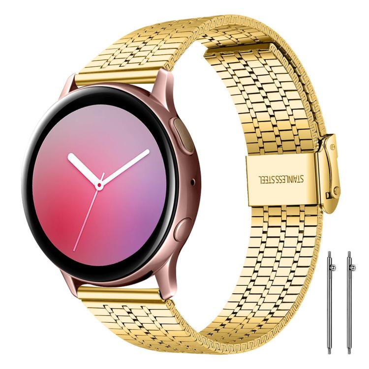 22mm xDfind Seven Beads Buckle Stainless Steel Watch Band(Gold)
22mm xDfind Seven Beads Buckle Stainless Steel Watch Band(Gold)