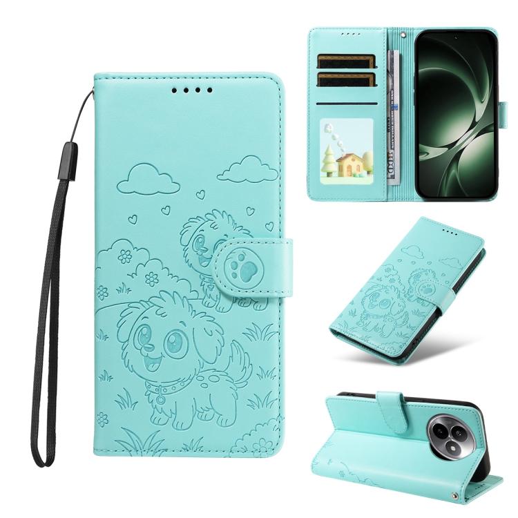 For Redmi K80 Ultra Embossed Heart Dog RFID Blocking Wallet Leather Phone Case(Green)
For Redmi K80 Ultra Embossed Heart Dog RFID Blocking Wallet Leather Phone Case(Green)