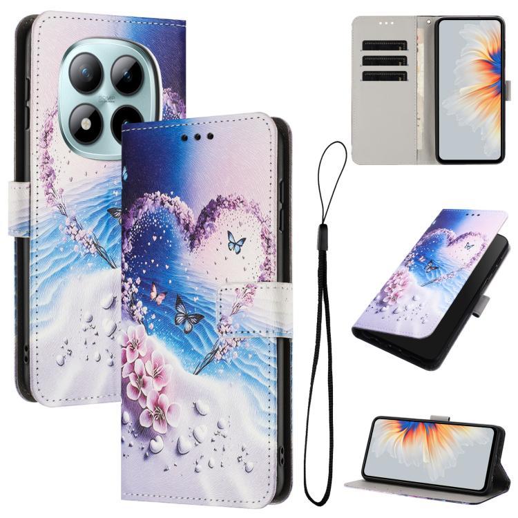 For Redmi Note 15 Pro 5G Global 163.6mm Color Drawing Pattern Leather Phone Case(Love Butterfly)
For Redmi Note 15 Pro 5G Global 163.6mm Color Drawing Pattern Leather Phone Case(Love Butterfly)