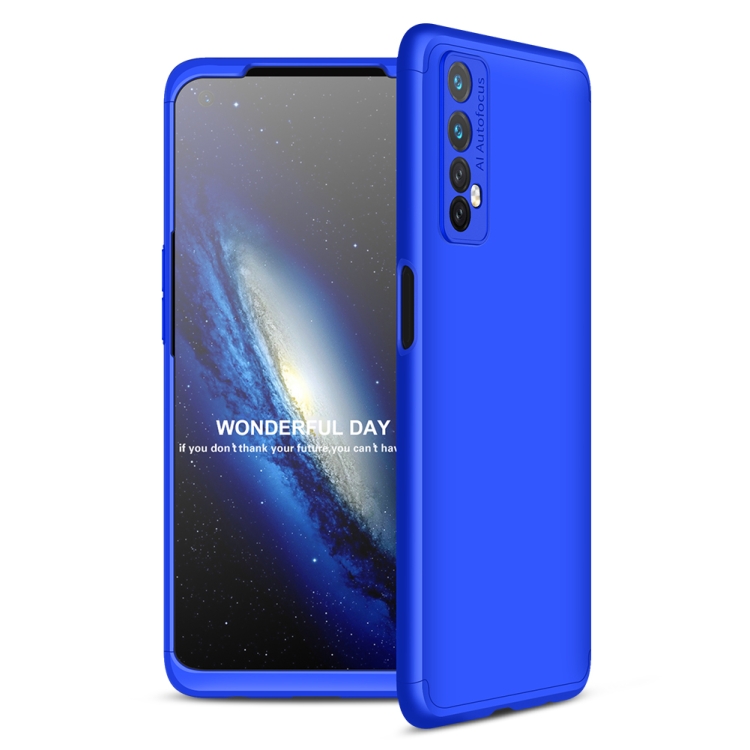 For OPPO Realme 7 GKK Three Stage Splicing Full Coverage PC Protective Case(Blue)
For OPPO Realme 7 GKK Three Stage Splicing Full Coverage PC Protective Case(Blue)