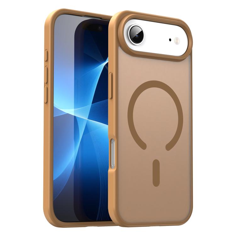 For iPhone Air Fanying Series PC Hybrid TPU Translucent Frosted MagSafe Phone Case(Desert Gold)
For iPhone Air Fanying Series PC Hybrid TPU Translucent Frosted MagSafe Phone Case(Desert Gold)