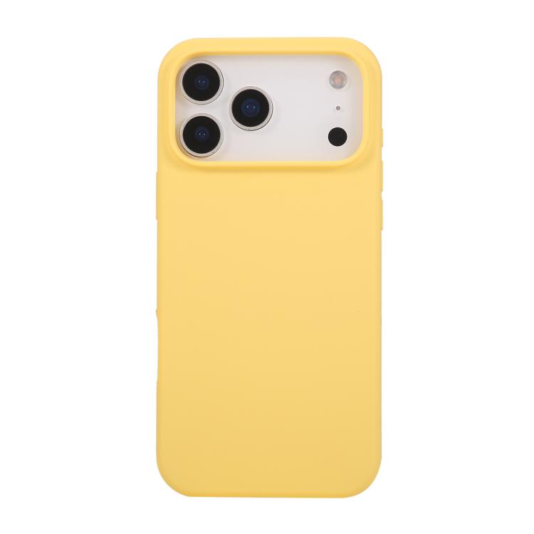 For iPhone 17 Pro Liquid Silicone Phone Case(Yellow)
For iPhone 17 Pro Liquid Silicone Phone Case(Yellow)