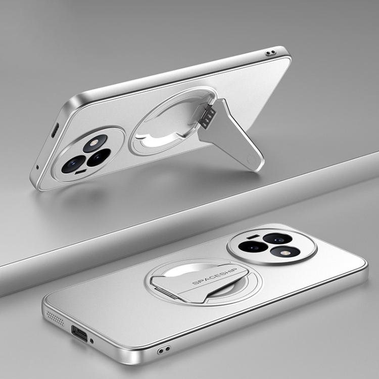 For Redmi K80 Ultra Spaceship MagSafe Folding Holder Phone Case(Silver White)
For Redmi K80 Ultra Spaceship MagSafe Folding Holder Phone Case(Silver White)