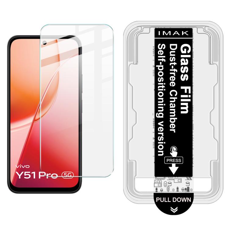 For vivo T5x 5G / Y51 Pro 5G imak Dust-free Chamber Locator H Series Tempered Glass Film
For vivo T5x 5G / Y51 Pro 5G imak Dust-free Chamber Locator H Series Tempered Glass Film