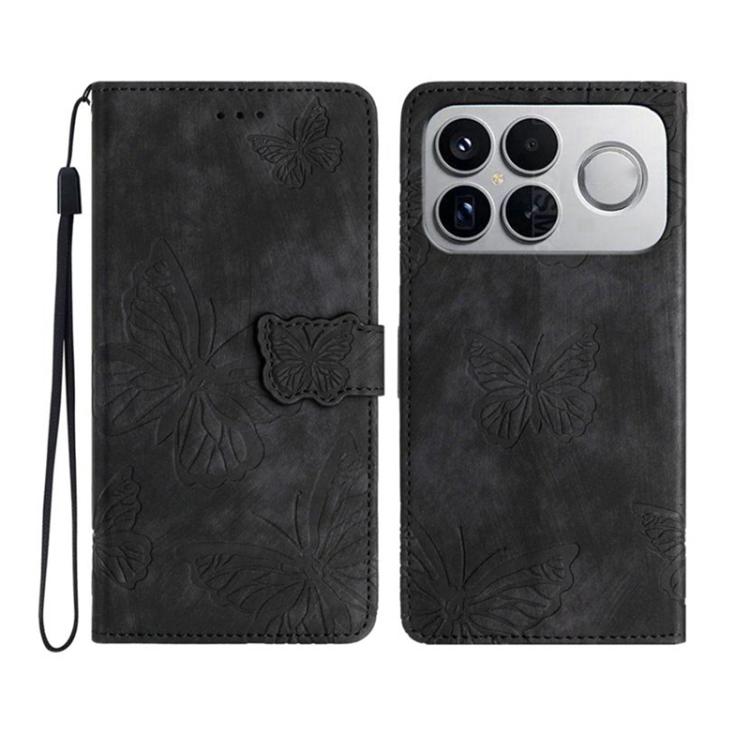 For Redmi K90 Pro Max / Poco F8 Ultra Skin-feel Embossed Butterfly Leather Phone Case(Black)
For Redmi K90 Pro Max / Poco F8 Ultra Skin-feel Embossed Butterfly Leather Phone Case(Black)