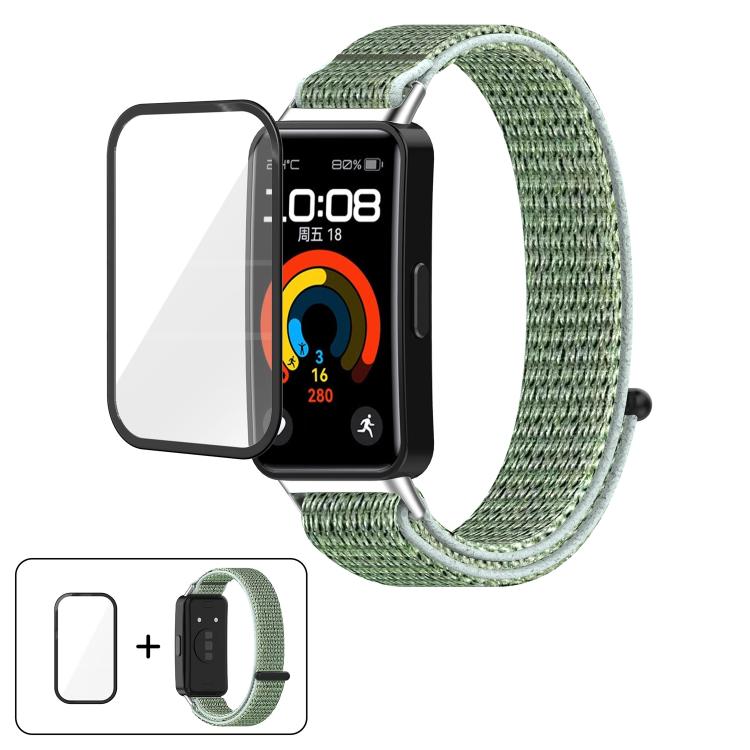 For Huawei Band 10 / 10 NFC Nylon Hook and Loop Fastener Watch Band with 3D Curved Film(Ocean Blue)
For Huawei Band 10 / 10 NFC Nylon Hook and Loop Fastener Watch Band with 3D Curved Film(Ocean Blue)