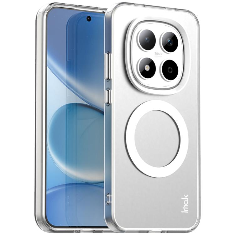 For Redmi Note 15 Pro 5G Global 163.6 IMAK Chocolate Series TPU + PET MagSafe Phone Case(White)
For Redmi Note 15 Pro 5G Global 163.6 IMAK Chocolate Series TPU + PET MagSafe Phone Case(White)