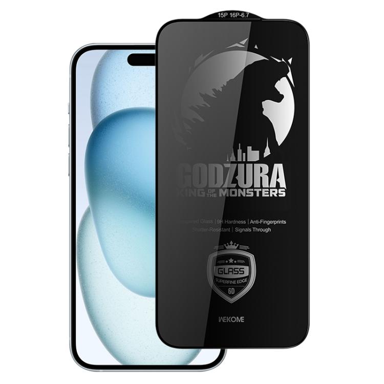 For iPhone 16 Plus / 15 Plus WK WTP-123 6D Curved Ultra-Fine Edge Privacy Full-Screen Tempered Glass Film(Transparent)
For iPhone 16 Plus / 15 Plus WK WTP-123 6D Curved Ultra-Fine Edge Privacy Full-Screen Tempered Glass Film(Transparent)