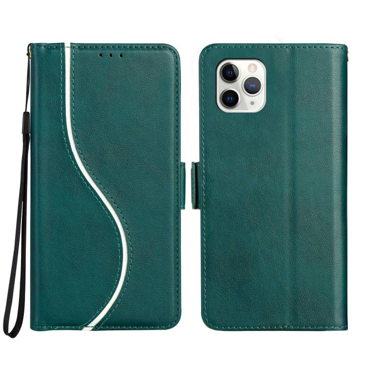 For iPhone 11 Pro Max Side Buckle S Curve Leather Phone Case(Green)
For iPhone 11 Pro Max Side Buckle S Curve Leather Phone Case(Green)