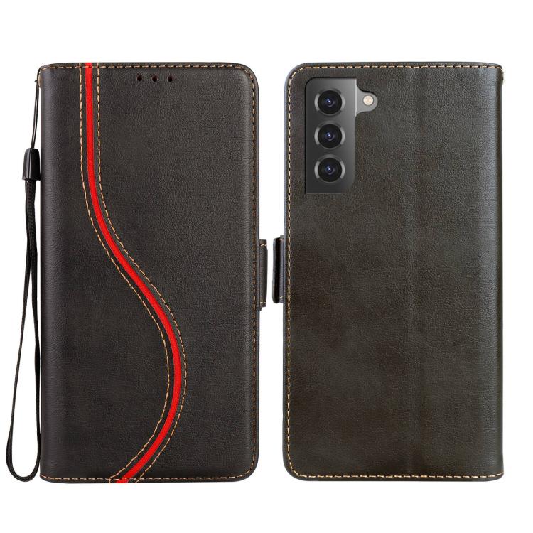 For Samsung Galaxy S21 FE 5G Side Buckle S Curve Leather Phone Case(Black)
For Samsung Galaxy S21 FE 5G Side Buckle S Curve Leather Phone Case(Black)