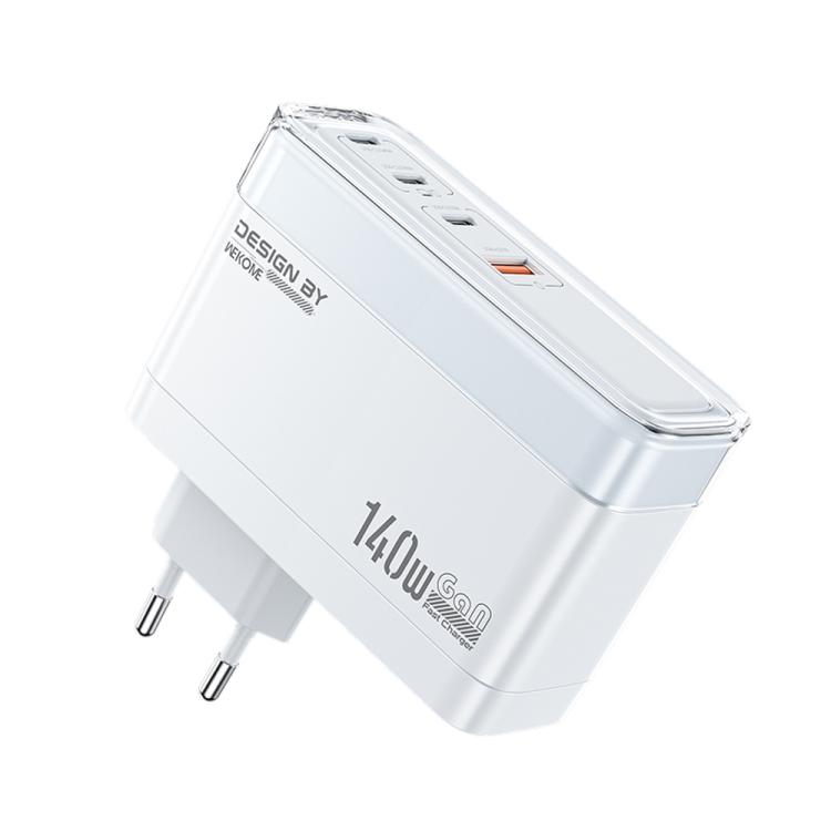 WK WP-U20 lceyon 140W GaN Multi-function Charger, Plug:EU Plug(White)
WK WP-U20 lceyon 140W GaN Multi-function Charger, Plug:EU Plug(White)