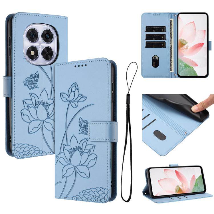 For Redmi Note 14 Pro 5G / 14 Pro+ 5G Global Lotus Embossed Leather Phone Case with Lanyard(Blue)
For Redmi Note 14 Pro 5G / 14 Pro+ 5G Global Lotus Embossed Leather Phone Case with Lanyard(Blue)