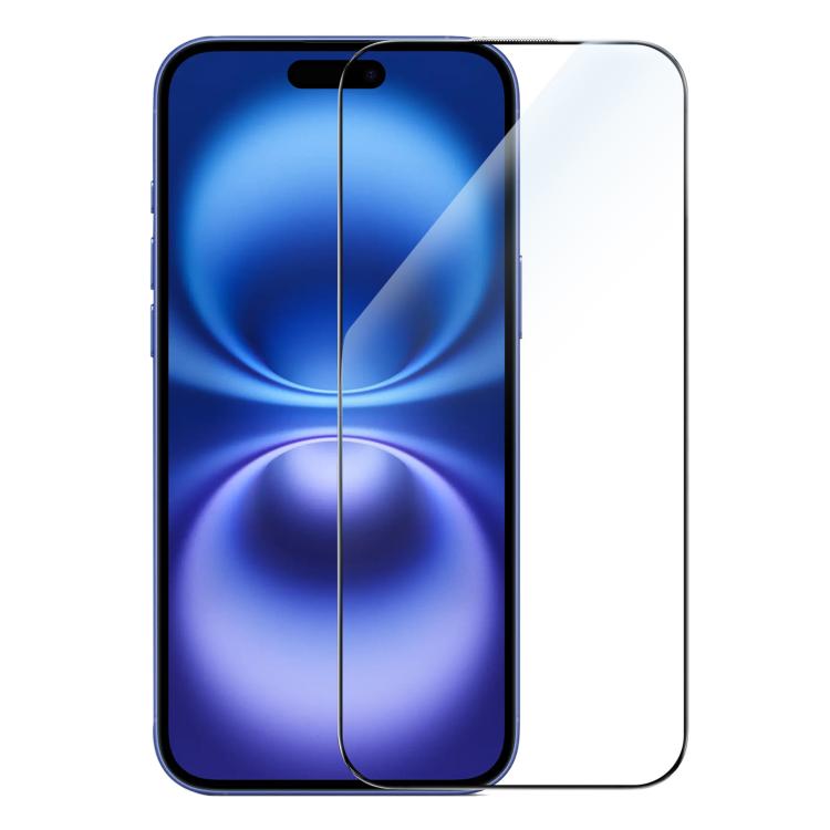 For iPhone 16 Plus JOYROOM Knight Series 2.5D Full Screen HD Hard Anti-Scratch Tempered Glass Film
For iPhone 16 Plus JOYROOM Knight Series 2.5D Full Screen HD Hard Anti-Scratch Tempered Glass Film