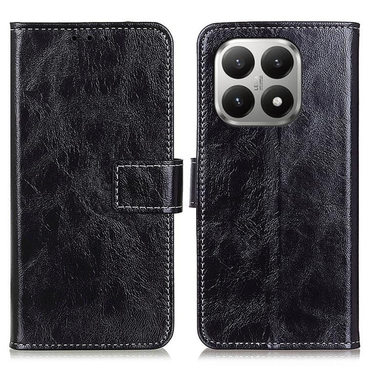 For Xiaomi 17T Pro 5G Retro Crazy Horse Texture Leather Phone Case(Black)
For Xiaomi 17T Pro 5G Retro Crazy Horse Texture Leather Phone Case(Black)